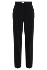 Amelie Suiting Straight Leg Pants - Black