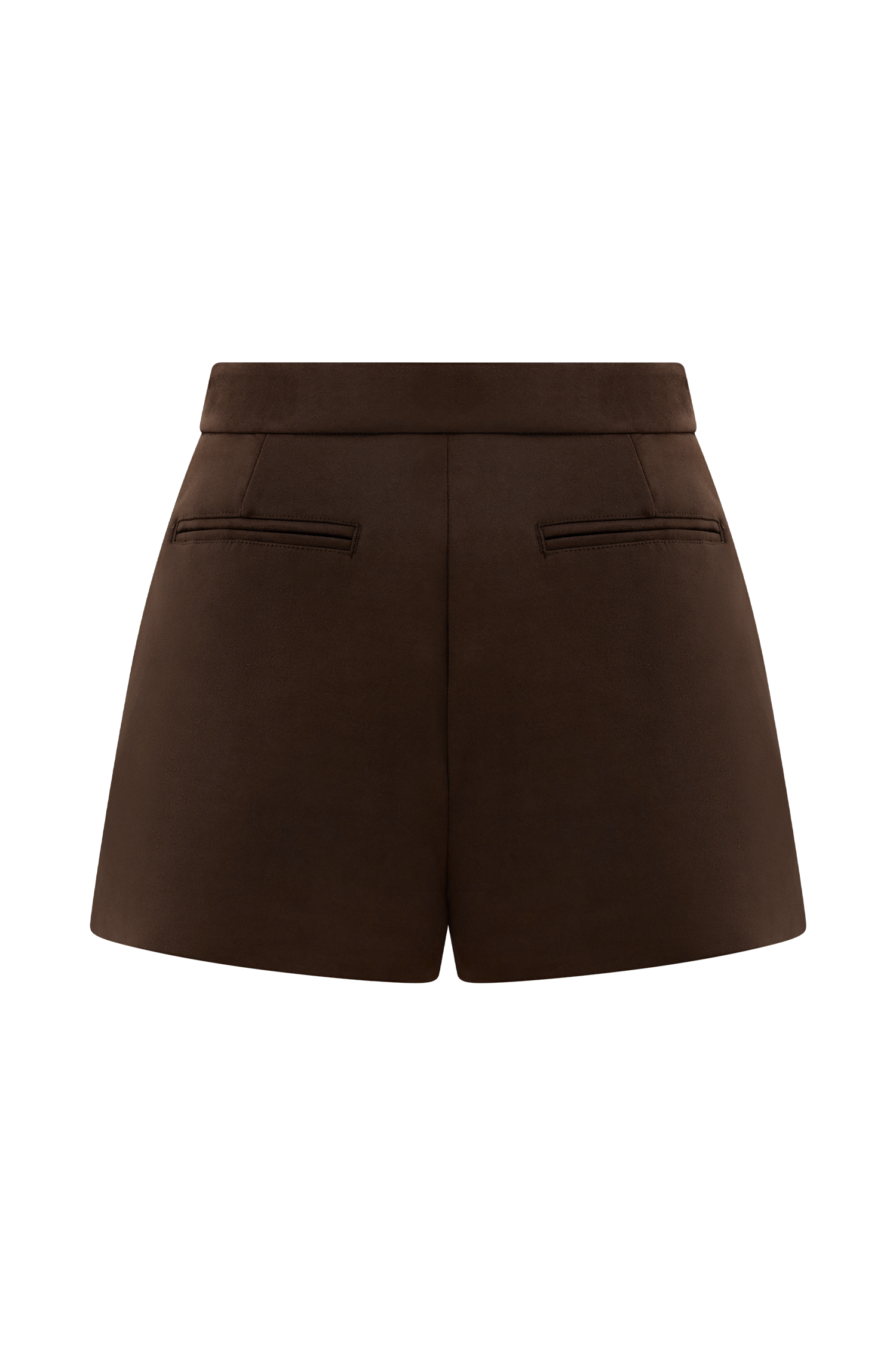 Sally Faux Suede Short - Milk Chocolate